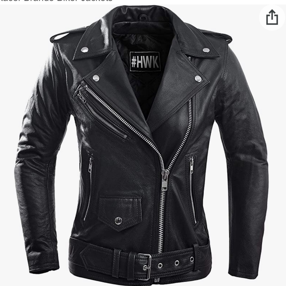 🐣Genuine leather jacket